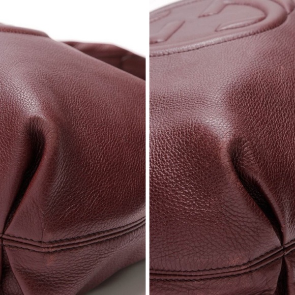 100% Auth Gucci Soho Hobo BagPebbled Calfskin - Picture 5 of 8